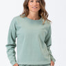 WoInvincible Fleece Pullover Crew Womens Outerwear Sweatshirt Threads 4 Thought 