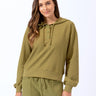 Tanisha Henley Hoodie Womens Outerwear Sweatshirt Threads 4 Thought 