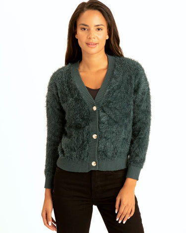 Jessa Crop Cardigan Womens Outerwear Sweater Threads 4 Thought 