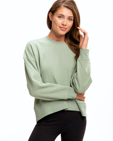 Naia Crop Pullover Womens Outerwear Sweatshirt Threads 4 Thought 