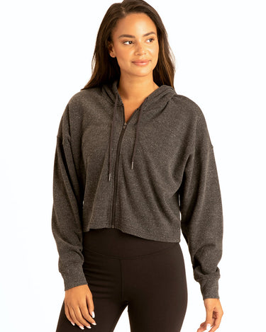 Venetia Crop Hoodie Womens Outerwear Sweatshirt Threads 4 Thought 