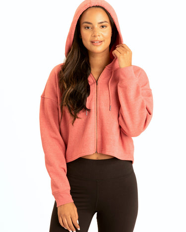 Venetia Crop Hoodie Womens Outerwear Sweatshirt Threads 4 Thought 