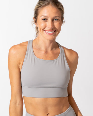 Strappy Sports Bra Womens Tops SportsBra Threads 4 Thought 