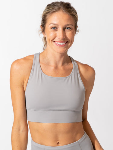 Strappy Sports Bra Womens Tops SportsBra Threads 4 Thought 