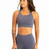 Strappy Sports Bra Womens Tops Sports Bra Threads 4 Thought 