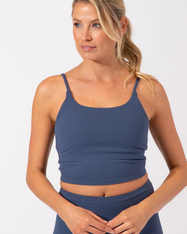 Soraya Cropped Tank Womens Tops Sports Bra Threads 4 Thought 