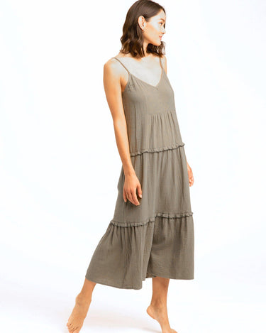 Gina Ruffle Tiered Dress Womens Dresses Threads 4 Thought 