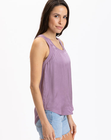 Ethelinda Sateen Scoop Tank Womens Tops Tanks Threads 4 Thought 