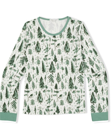 Women's Pine Forest Pajama Set Womens Pajamas Threads 4 Thought 