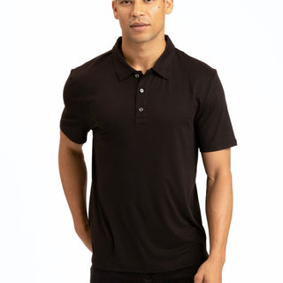 Henrique Modal Pique Polo Mens Tops Tshirt Short Threads 4 Thought 