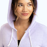 Triblend Fleece Full Zip Hoodie Womens Outerwear Sweatshirt Threads 4 Thought 