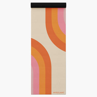 The Retro Stripe Mat Yoga Mat MY SOL MAT